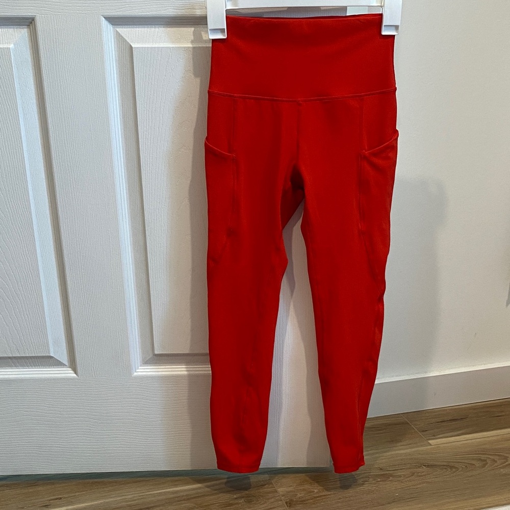 Red Leggings